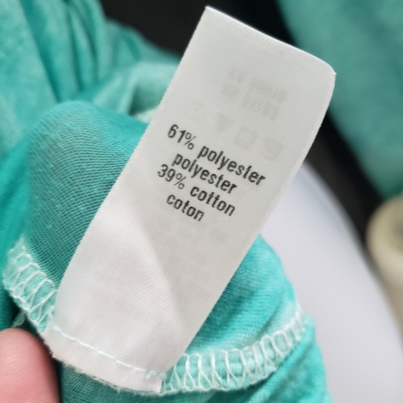 Maurices Active Turquoise Blue Long Sleeve Shirt S - Picture 7 of 7